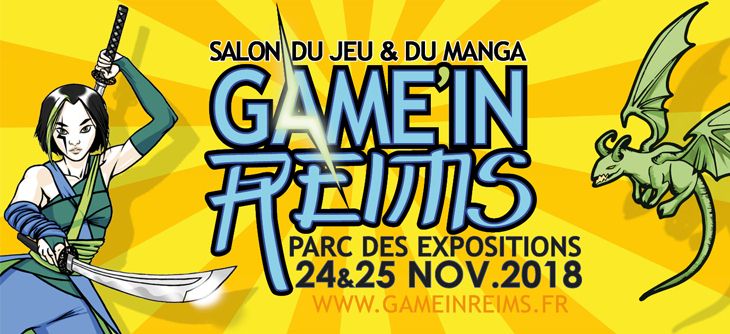CRESIReims's tweet photo. Le salon @GameInReims51 est de retour le 24 et 25 Novembre au Parc des Expos de #reims. 
Nous viendrons à ce #salon 😃

Vidéo de présentation du salon 2017
https://t.co/GVerKjtHES https://t.co/9RMLfAlgh2