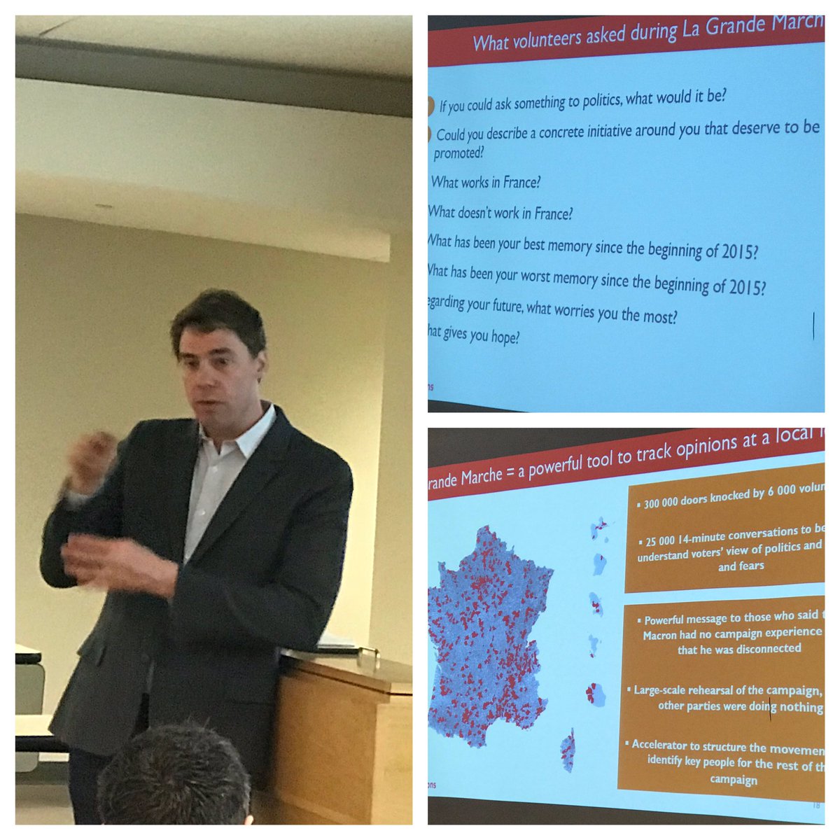 CherylFull's tweet photo. On #ElectionDay in America, we’re starting the day at @RULeadLab with a master class on how real conversations & data drive and inform effective campaigns. @guillaumeliegey sharing valuable insights about the importance of listening to voters #ruleadlab #OECTA #onpoli https://t.co/EGpa7JCo8P