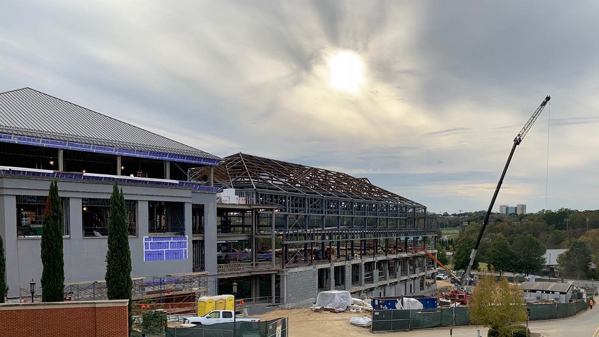 LandDesignInc's tweet photo. A decade of dedication! Proud to be working alongside @unccharlotte on the new University Recreation Center. #LDProjects https://t.co/BtuI8h8QzM