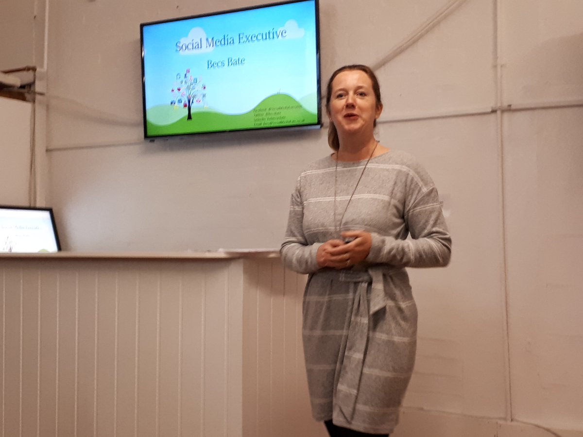 Aspire Computers (@aspirecomps) on Twitter photo Geoff went to see a great presentation today from <a href="/BecsBate/">Social Media Executive Ltd</a> (Rebecca Bates) giving everyone a presentation which included a run down on how best to handle social media! At the <a href="/WarringtonCBC/">WarringtonCBC</a> networking event. #networking #warrington Geoff went to see a great presentation today from <a href="/BecsBate/">Social Media Executive Ltd</a> (Rebecca Bates) giving everyone a presentation which included a run down on how best to handle social media! At the <a href="/WarringtonCBC/">WarringtonCBC</a> networking event. #networking #warrington