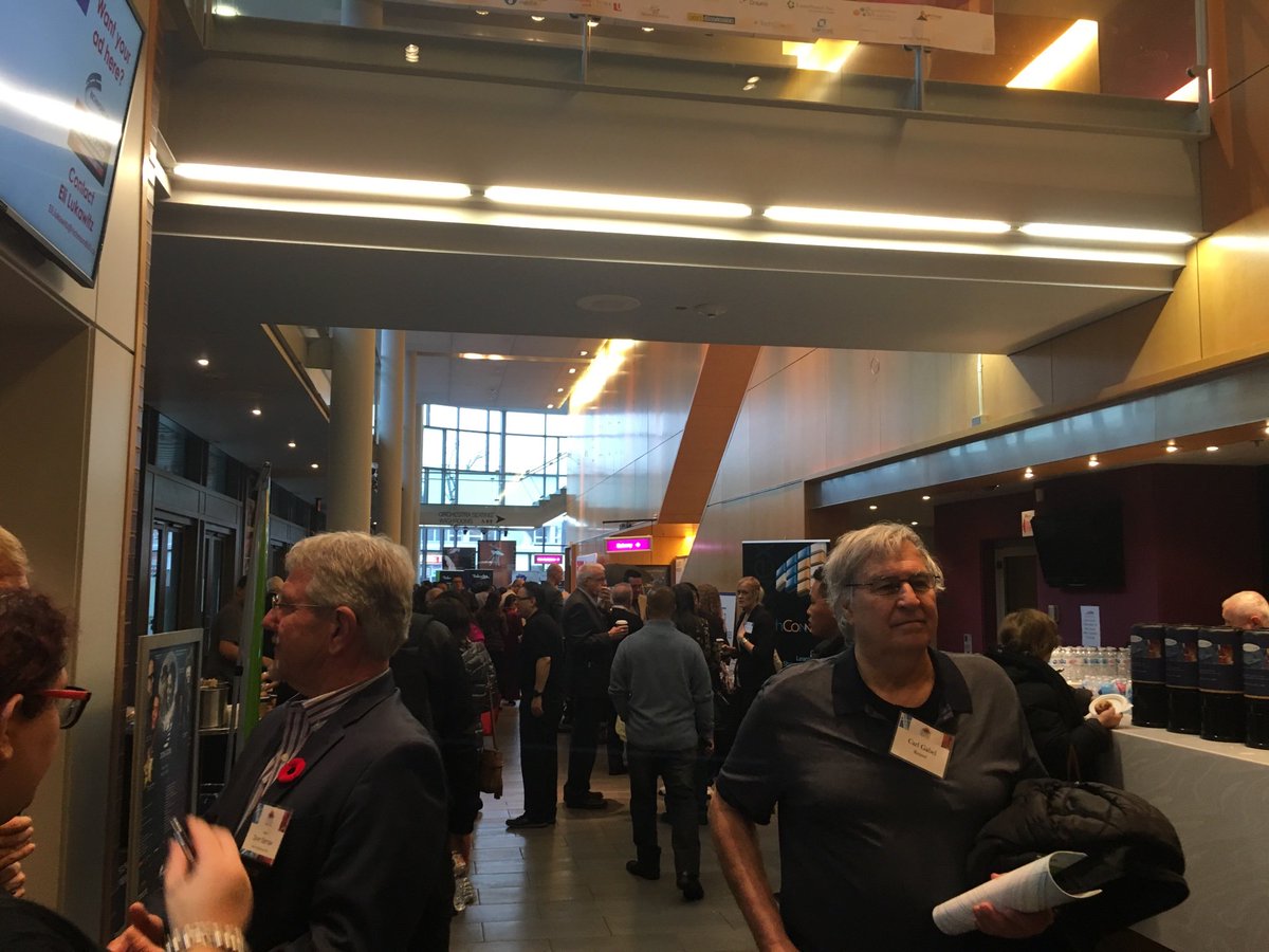 RH_EcDev's tweet photo. Our annual 8th Creative Industries Symposium #CreativityConnected is about to get started. #creativity #technology #RichmondHill https://t.co/20EAmiL3Kl
