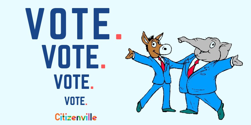 Don't sit this one out. Go vote. #Midterms2018 #MidtermsMatter