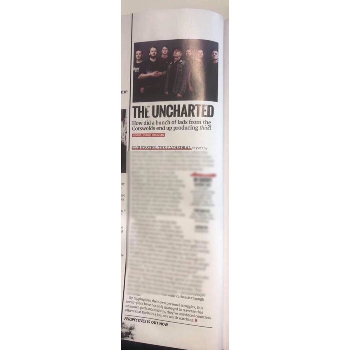 THE UNCHARTED (@theuncharteduk) on Twitter photo Massive thanks to <a href="/MetalHammer/">Metal Hammer</a> for featuring us in this months Magazine!
Pick up a copy from tomorrow and check out the amazingly kind things they had to say about us and our Debut EP ‘Perspectives’ 
#metalcore #theuncharted Massive thanks to <a href="/MetalHammer/">Metal Hammer</a> for featuring us in this months Magazine!
Pick up a copy from tomorrow and check out the amazingly kind things they had to say about us and our Debut EP ‘Perspectives’ 
#metalcore #theuncharted