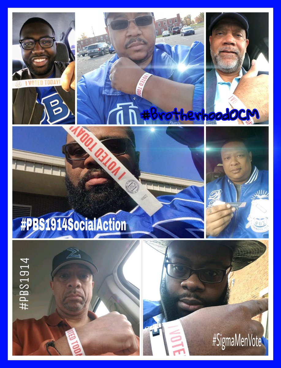 pbslouisville's tweet photo. There are some IMPORTANT things we NEEDED to say... So, today WE Voted! #pbs1914 #SigmaMenVote #BrotherhoodOfConscienceMen #PBS1914SocialAction https://t.co/4llpDUEKIj