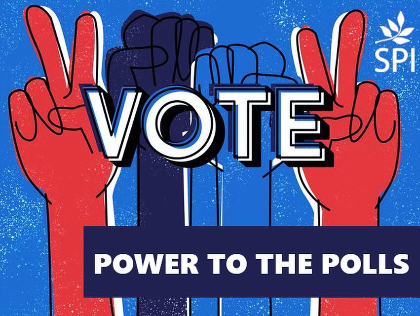 Make sure to bring a friend and go out and vote today! ✌🏼📩#sustainablepackagingindustries #govotechallenge #govote