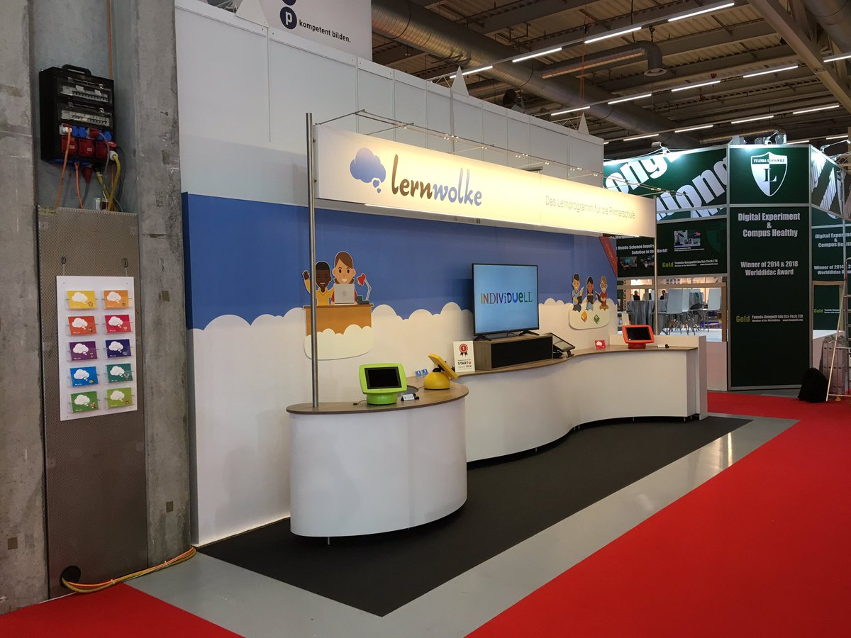 Der <a href="/lernwolke/">Lernwolke</a>-Stand wartet an der Swissdidac 😀 Wir freuen uns auf euren Besuch morgen!