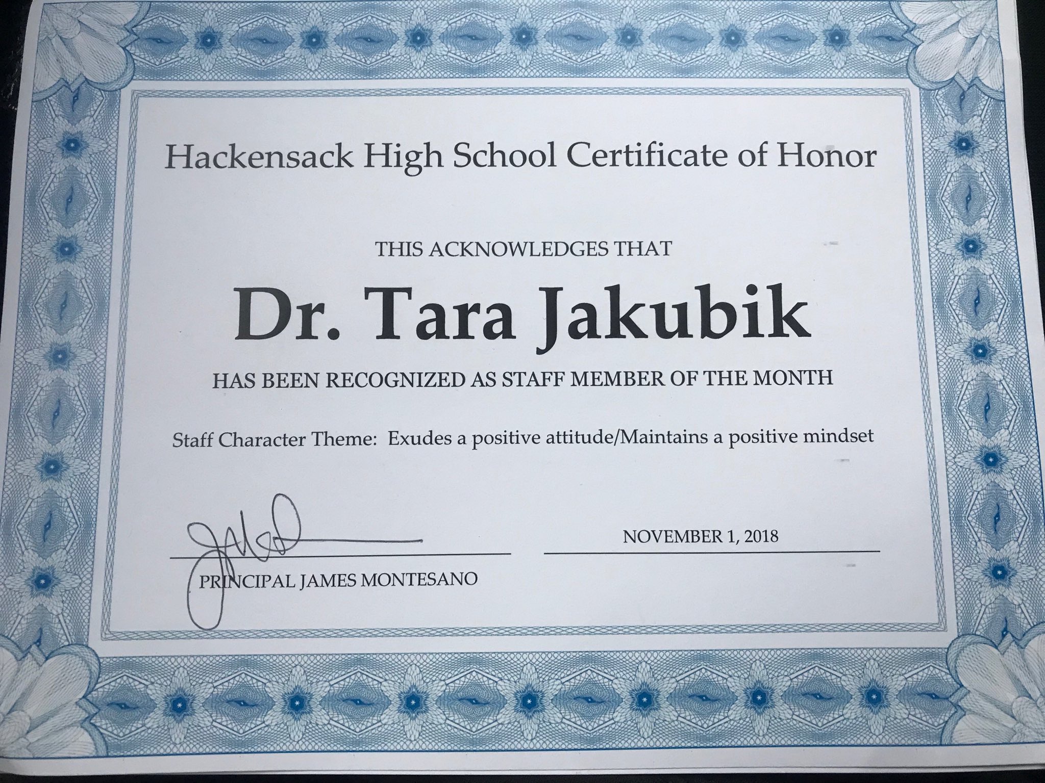 Dr Tara Skiba Staff Member Of The Month Dr Tara Skiba Staff Member Of The Month