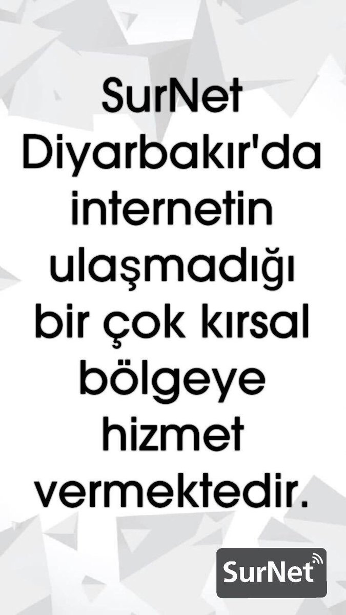 surnetiletisim's tweet photo. İnternetin yeni yüzü #SurNet https://t.co/pCHRpI56qp