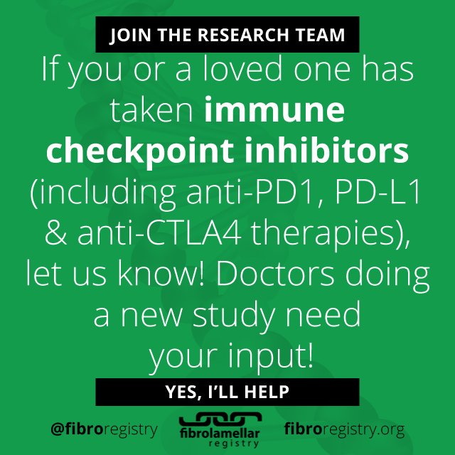 The Fibrolamellar Registry is still recruiting patients or caregivers who have taken an Immune Checkpoint Inhibitor.
You can learn more at fibroregistry.org/ici-fibrolamel…
#fibrolamellar #livercancer #rarecancer #1in5million