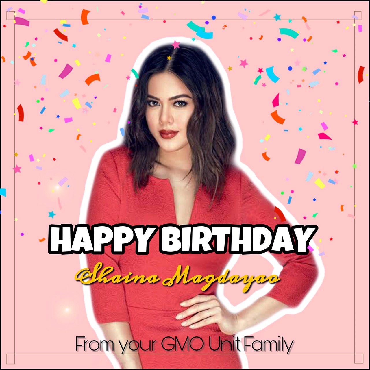 Before the day ends, we wish you a Happy Birthday Shaina Magdayao!!   