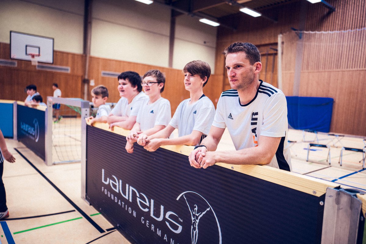 IWC Ambassador and @MercedesAMG GT3 Driver @MaroEngel joined the @LaureusSport family to support the Laureus sports-based community programmes. #Laureus #LaureusSportForGood #LaureusFamily #IWCLaureus