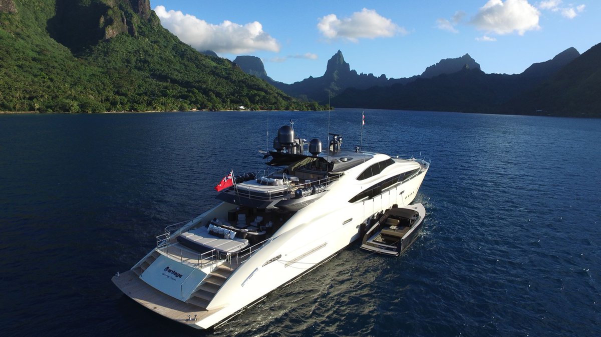 M/Y Vantage, available for sale with <a href="/OCyachts/">Ocean Independence</a> See more on the PJ150 here bit.ly/2l3YqNb