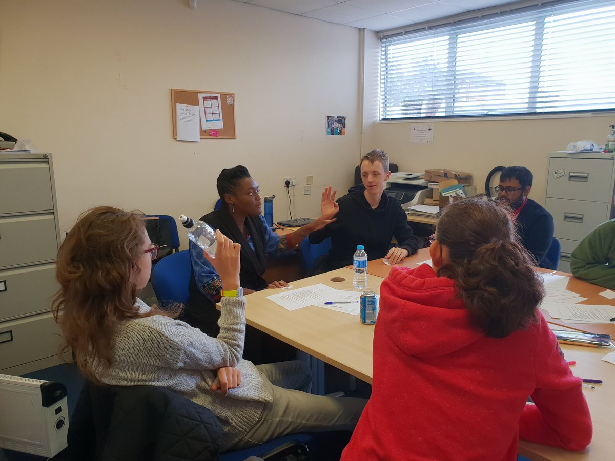 JesseKailen's tweet photo. Some great ideas being shared by our Romford Trainees. #LDWorkWeek #LearningDisability #mencap #LDWorkWeek18 #Mencap https://t.co/ou0zw0m0MC