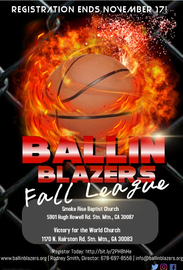 11 more days until registration closes for the Fall League. Don't miss out on your opportunity to be a part of a good program. Register Today! Link in bio... #balliniswhatwedo🏀 #ballinainteasy🔥