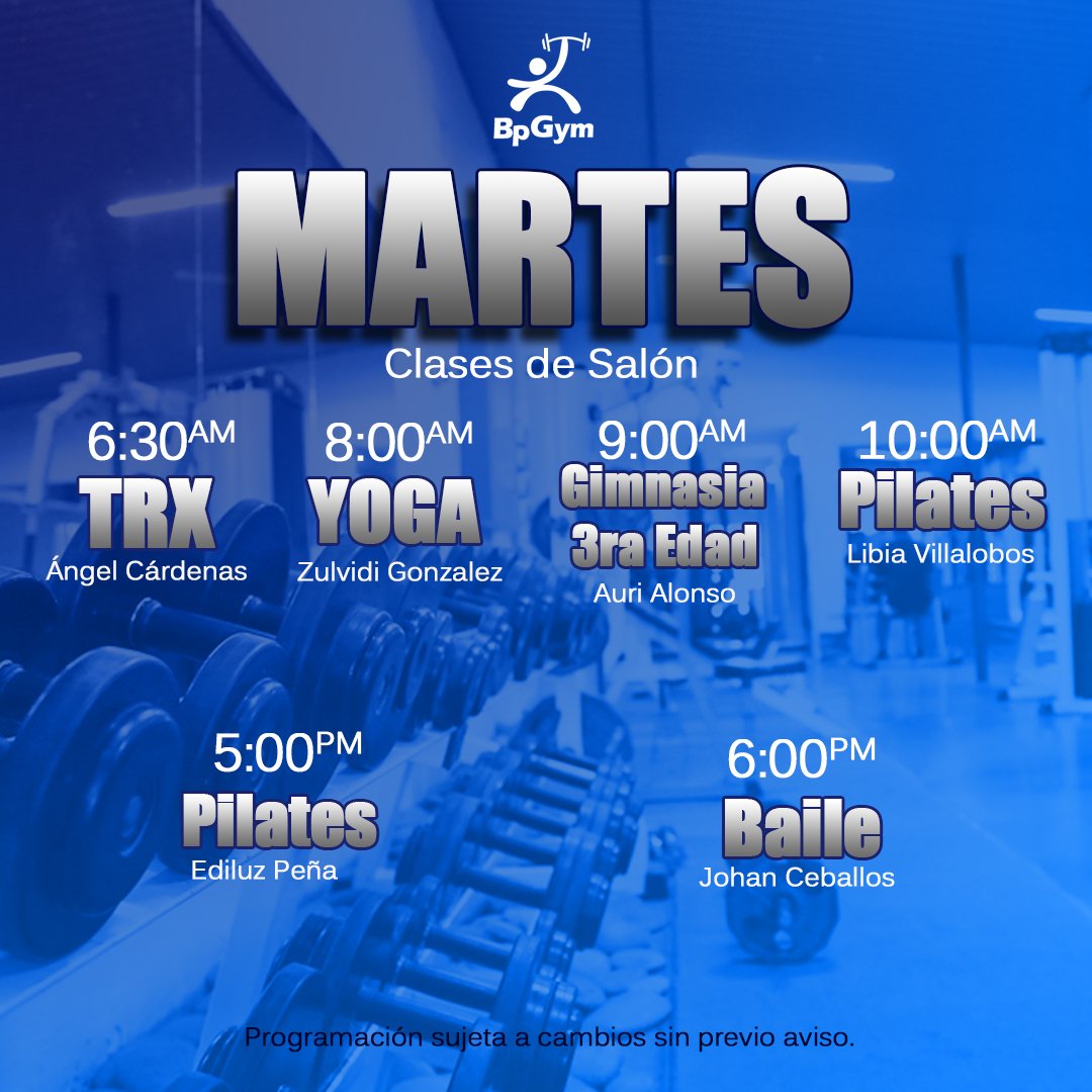 Gimnasio Bp Gym tweet media