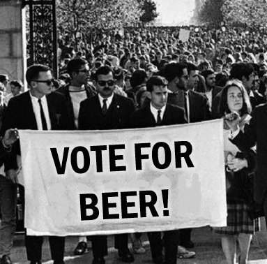 Get the vote out, Wisconsin! Show your voting pride in the taproom today, and celebrate your right to vote! TUESDAY #Lunchtime SPECIAL: 1/2 price wings from 11am-3pm. #VoteToday #CraftBeer