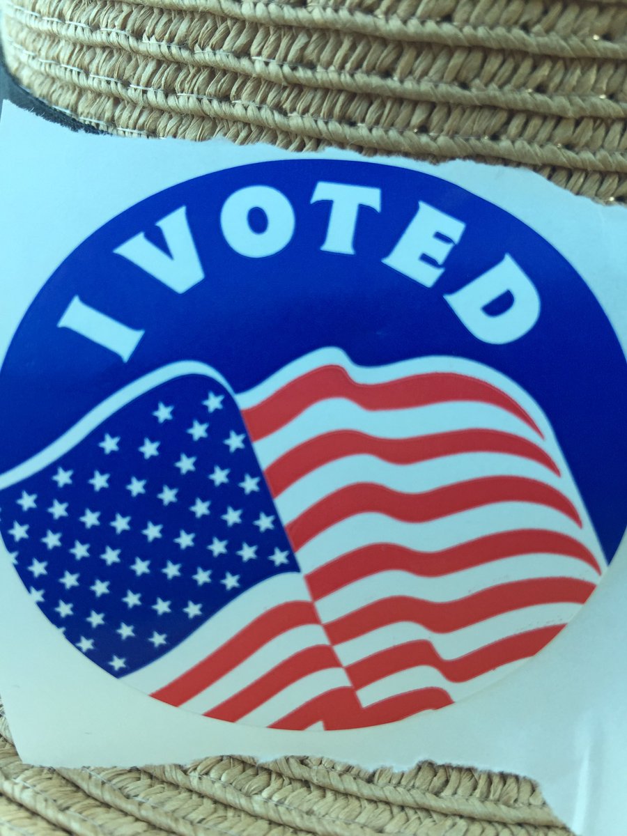 TheButlerSaid's tweet photo. I came.  I saw.  I voted. https://t.co/t5hVXI8XMN