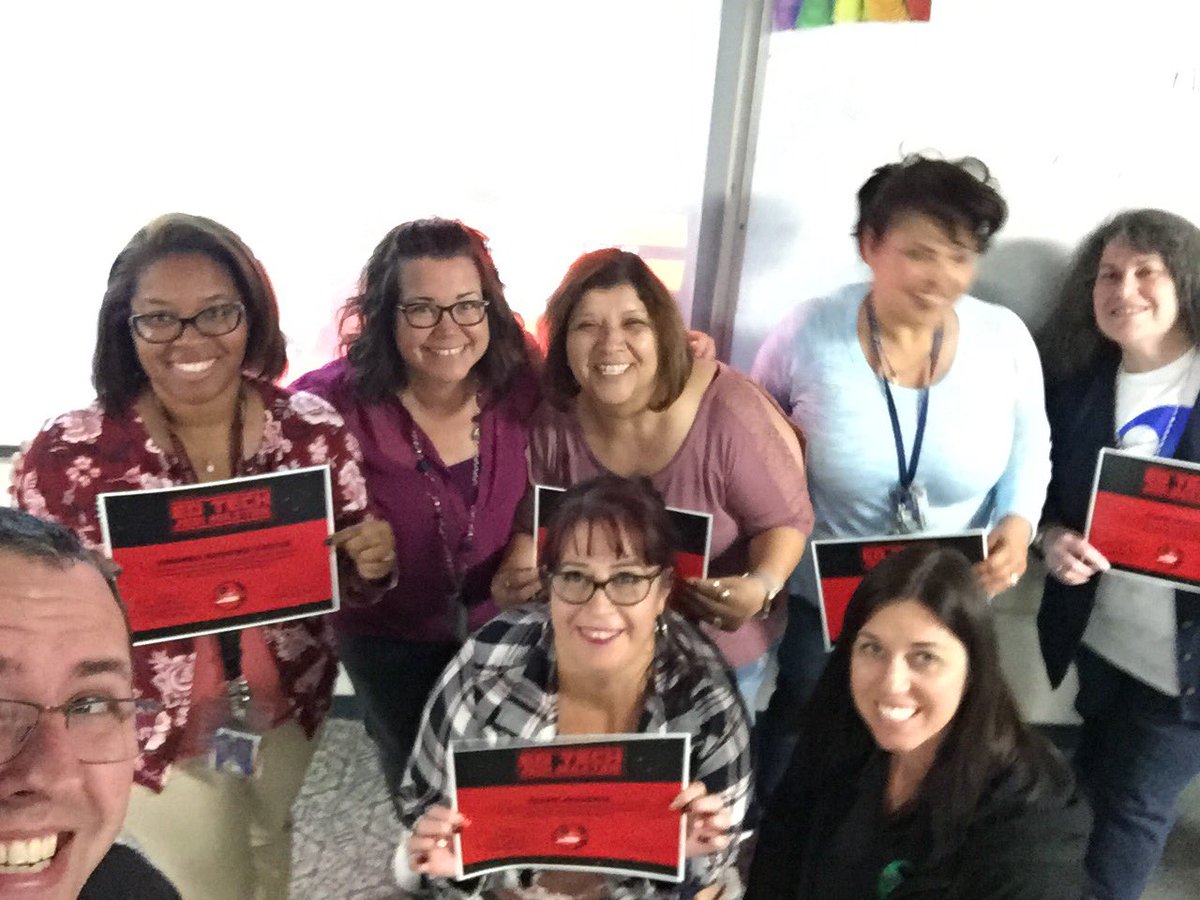 Congratulations to some of our newest Jedi Masters!! These teachers have all designed learning around #collaboration #authenticaudience #iteration #exploration #studentautonomy #TeamBCSD