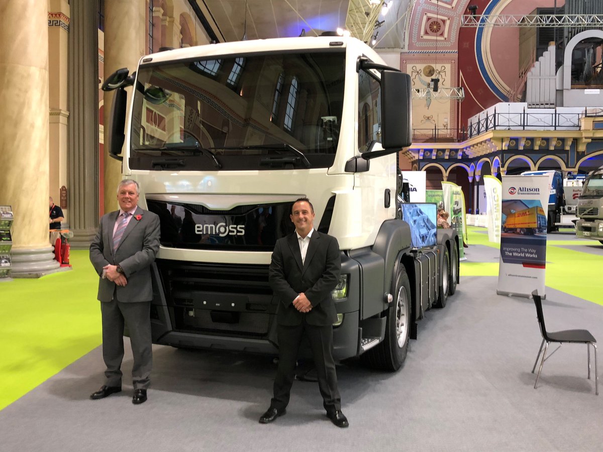 Showcasing our latest fully electric semi-truck at the #FreightInTheCity Expo. 
#Environment #Electromobility #EMobility #zeroemission #innovation #electricvehicle #TruckDaily #TruckPics #Transport