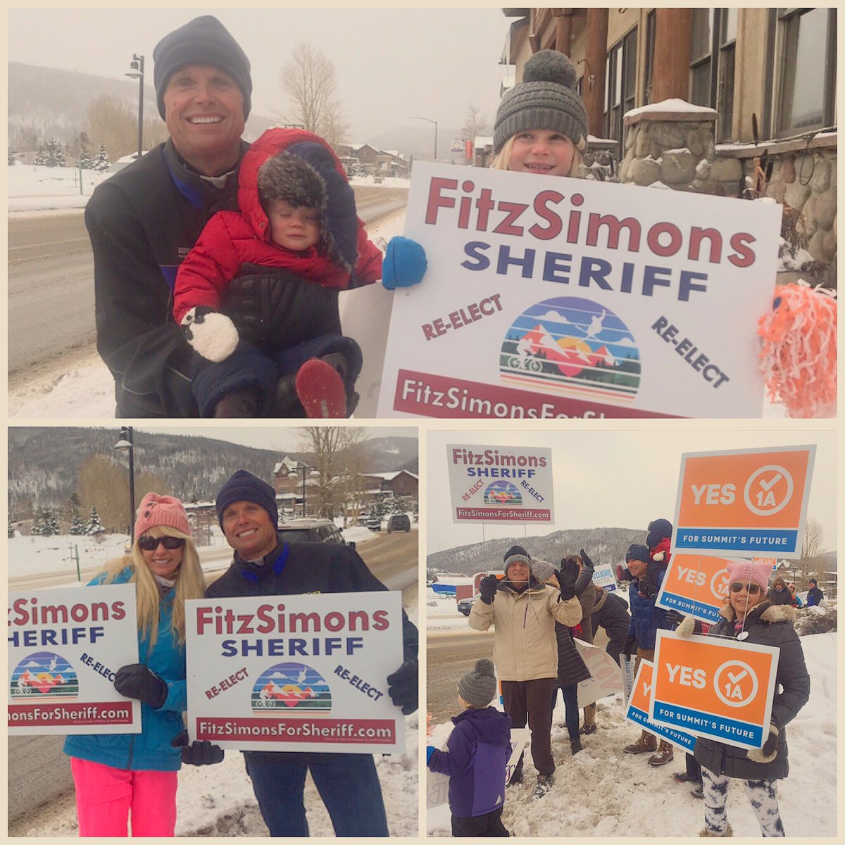 SCSO01's tweet photo. Happy #ElectionDay2018! Letβs get those ballots turned in by 7pm tonight! Thank you for your vote to re-elect #FitzSimonsForSheriff! ππΊπΈ #summitvotes #exploresummit #yeson1a #SumCO #COPolitics https://t.co/t0NH36CS2Y
