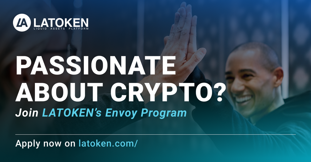 Latoken_cex's tweet photo. Are you passionate about #crypto and #blockchain? Become our ambassador and make an impact on your community. The LATOKEN Envoys Program will vitalize your career, amplify your expertise in this industry, and open new business opportunities. Apply now 👉https://t.co/iQZ3XWjJtd https://t.co/miIROHz0Ni