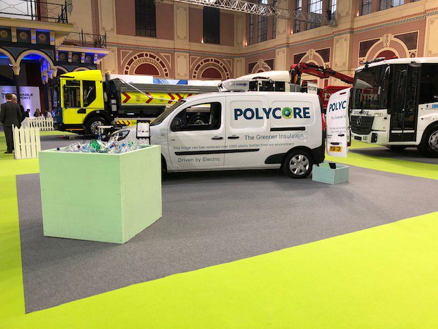 Cracking show at @freightincity today. Loads of interest in our new Polycore insulated vehicles!