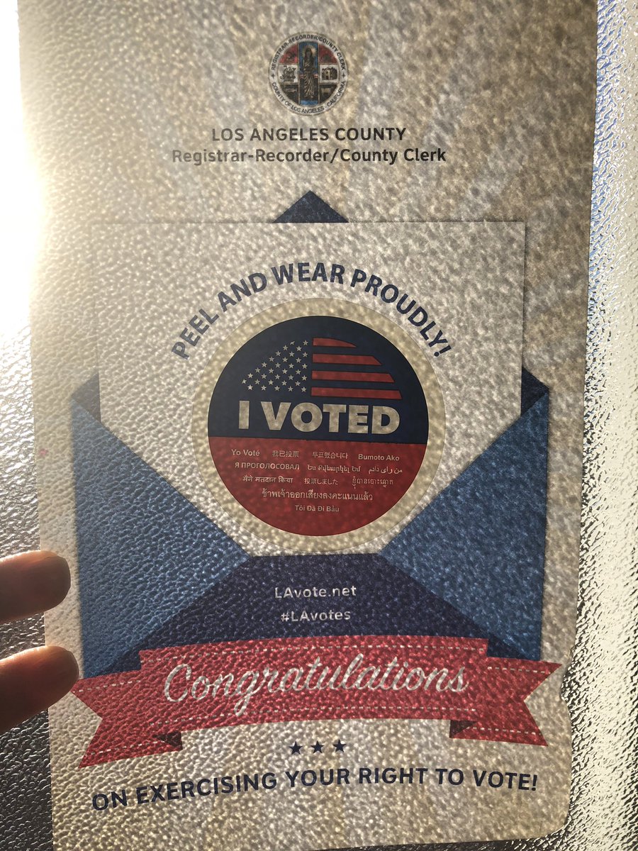 CxgAccounting's tweet photo. GET OUT AND VOTE TODAY!!! https://t.co/zNzlGIKrAD