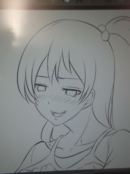 #リクエスト実況by木星ろっく
ち○ぽを挿入した時の
女の子が一番kawaii☆

木星ろっくです!
今日もバイト先でリクエスト絵を
進めていきます!
では早速、退屈な色分け作業開始です! 