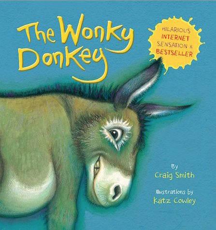 HEE HAW! Number 2 bestseller for Nielsen Children’s, Number 3 bestseller for Amazon, All Books. Go go go #WonkyDonkey! 🥕🥕🥕🥕🥕🥕🥕🥕
