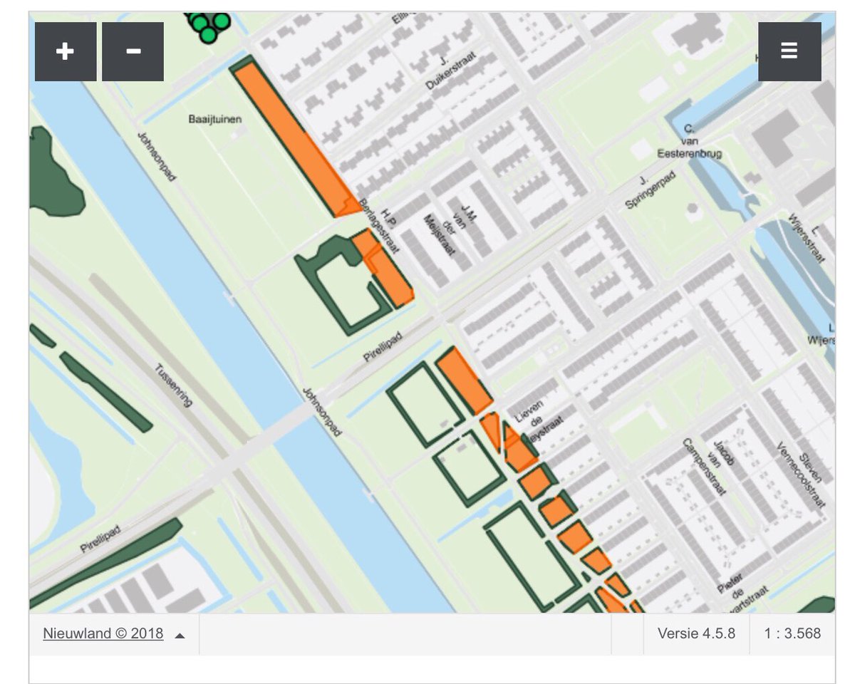 LageVaart's tweet photo. Ons gebied heeft enorm veel essen, helaas ontkomen wij ook niet aan de #essentaksterfte 😢. Op een kaartje van gemeente Almere is het zelfs oranje gekleurd wat betekent “veel Es waar fors gesnoeid gaat worden”. 
Op 20 november volgt een informatieavond voor de #Bouwmeesterbuurt. https://t.co/zE0d8JidZG