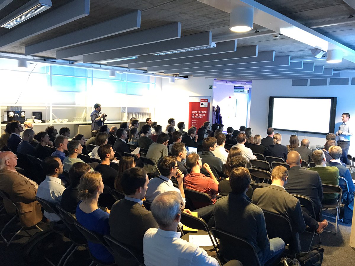 HealthHouseBE's tweet photo. Full House @HealthHouseBE today with the Spin-Off Workshop I/O HEALTH for 100 people.  Organised by @leuvenresearch @KU_Leuven @TvLommel https://t.co/U2aagMpsSA