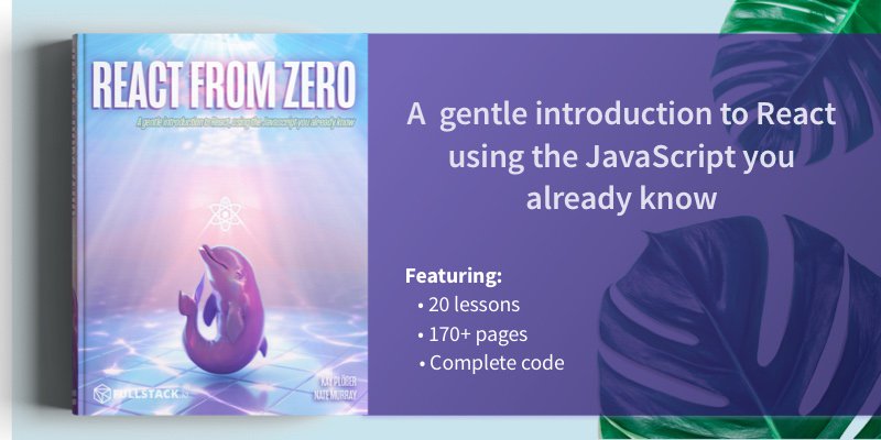 React From Zero book