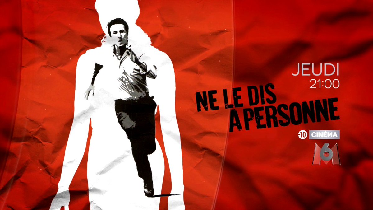 M6's tweet photo. Tout de suite, retrouvez le thriller aux 4 César réalisé par @guillaumecanet #NeLeDisAPersonne 🎬 https://t.co/1QwSmweLNL