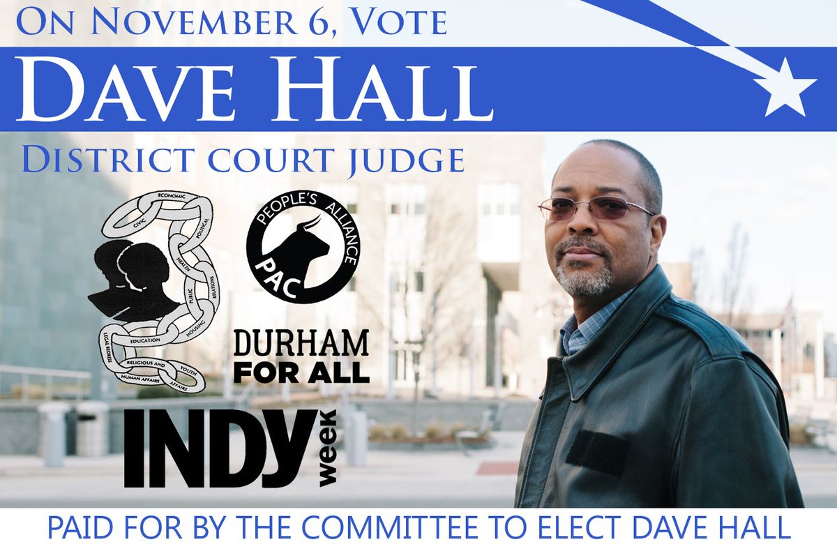 Dave Hall for Judge tweet media