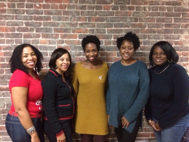 Last night Community Votes led phone banking with the Northeast Brooklyn Housing Development Corporation's food pantry and Delta Sigma Theta sorority members. #GOTV2018 #VoteTuesday