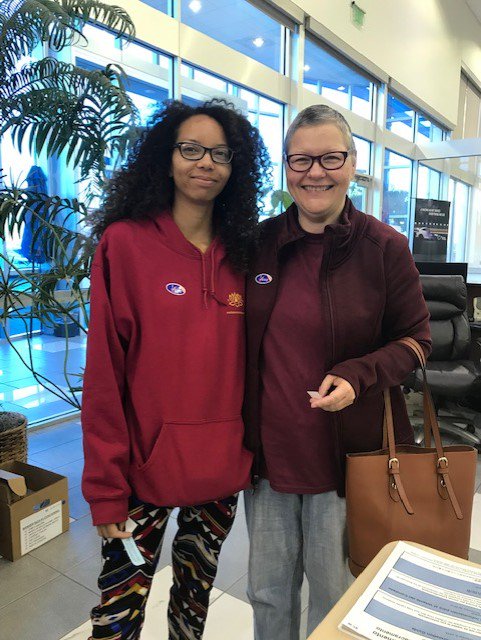 dianecadman's tweet photo. .@maddow You got my sister &amp; niece to vote today in California!! They weren't sure they had time -- then I sent them your video on how important it was to vote today in California. Thank you!!
#GoVote 
#VoteBlue2018 https://t.co/KgPnzr5LS8