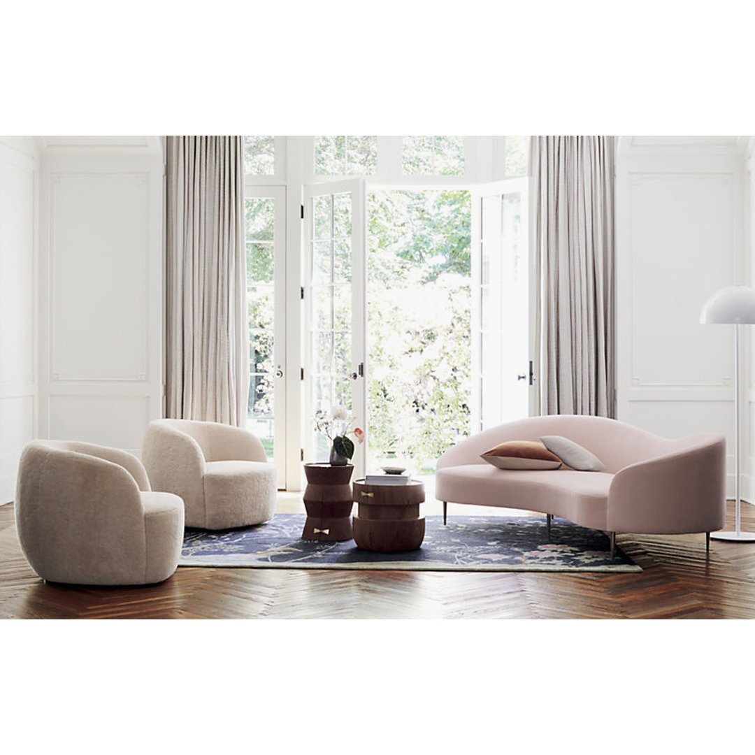 surfacecondos's tweet image. Curved, soft furnishings were a main feature at many of the interior design shows this year. One benefit to this trend is furniture doesn’t need to be placed in a corner or tight to a wall and can easily sit in the middle of a room without being obtrusive. What do you think?