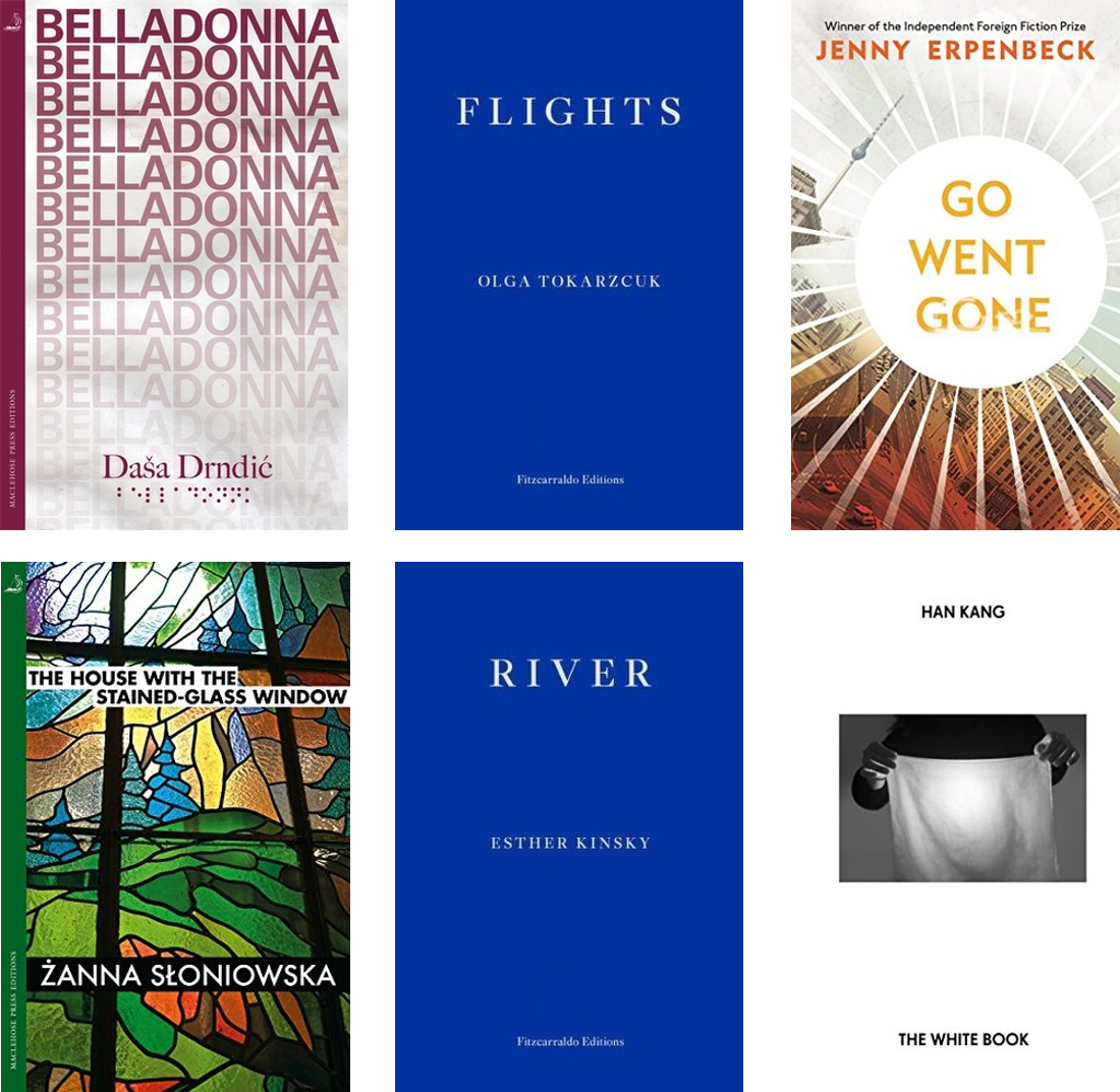 The Warwick Prize for #WomeninTranslation shortlist is out!!! Feast your eyes on this symmetric list from @maclehosepress, @FitzcarraldoEds, and @PortobelloBooks! Congrats to all shortlisted authors and translators!