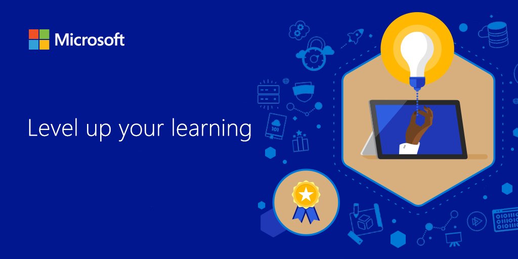 wiederspan's tweet image. Are you ready for the challenge? Master business apps, earn certifications, and jump start your career with #MicrosoftLearn #AzureDeveloper. Enter the Fall into Learning competition for your chance to earn a brand new Surface Go! aka.ms/microsoftlearn