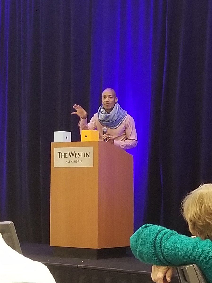 Amazing talk by @kamaubobb at #inventioneducation! So powerful! #einsteinfellows18 @AEF_Program @TeachingLC