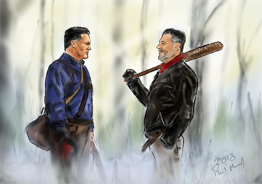 NegansMiz's tweet photo. @sweetstephen55 @TheWalkingDead @RobertKirkman @GroovyBruce I would sell my soul for a crossover or a cameo.
#OhWait #WhatSoul? 😬 https://t.co/iHzJT6dm0w