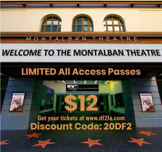 df2creative's tweet image. Dear fans and followers! @TheMontalban is releasing a limited amount of "All Access Passes" for the price of $12. Get yours now at df2la.com with the discount code 20DF2 and spread the word!