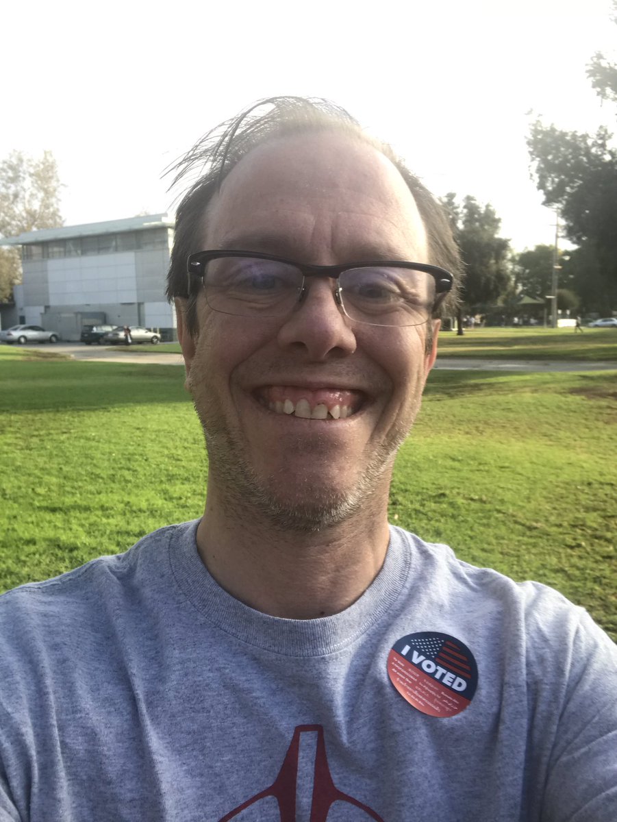 I’M UNIQUE!: I am going out on a limb and trying a rare and radical new post. Me with an “I VOTED” sticker! Since this is such a radical idea, my fragile ego needs reassurance that it’s a fun idea. It’s totally original right. RIGHT?!
