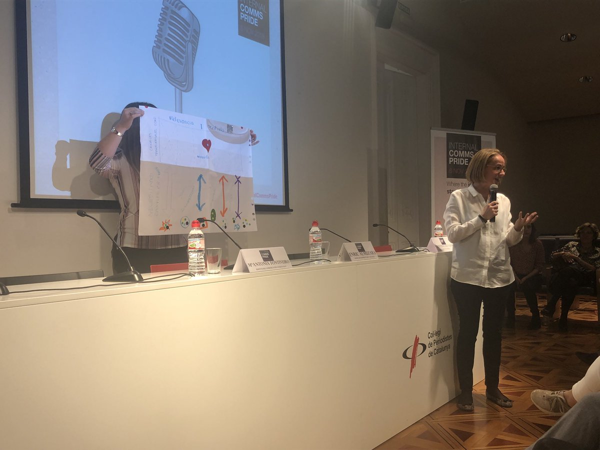 _crissalvador's tweet photo. .@mafontiverio explica el reto de lanzar una red eficiente de corresponsales en @SEATofficial que hemos trabajado colaborativamente en #InternalCommsPride https://t.co/6cZNjczs88
