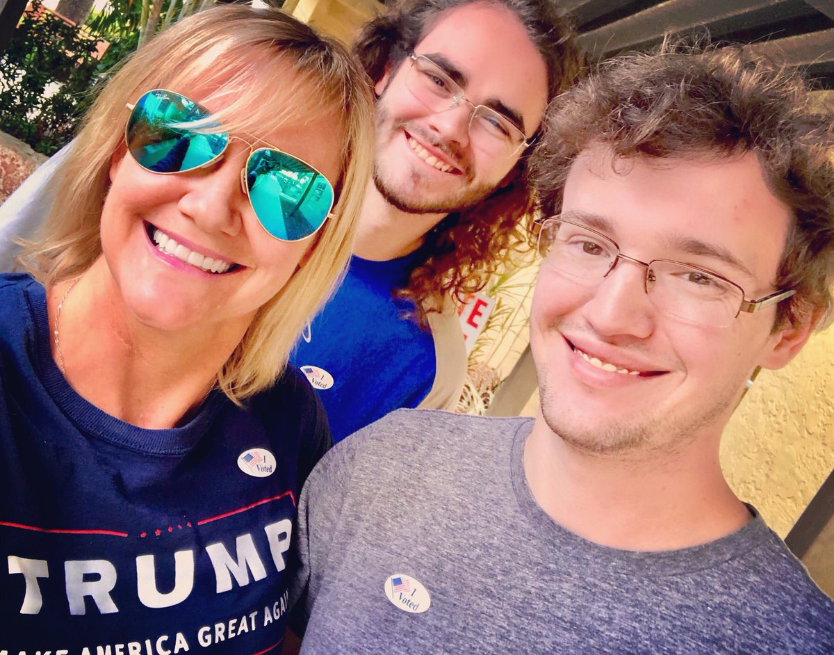 FishDiveRepeat's tweet photo. Our oldest boys voted today. Second time for our oldest son and FIRST time for our second son. #firsttimevoter #vote #ProudMom #GenZvote #MillennialVote https://t.co/ayFpstmbHa