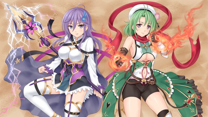 リクエストしていただきました。

#フラワーナイトガール  #アネモネ #サボテン #壁紙 