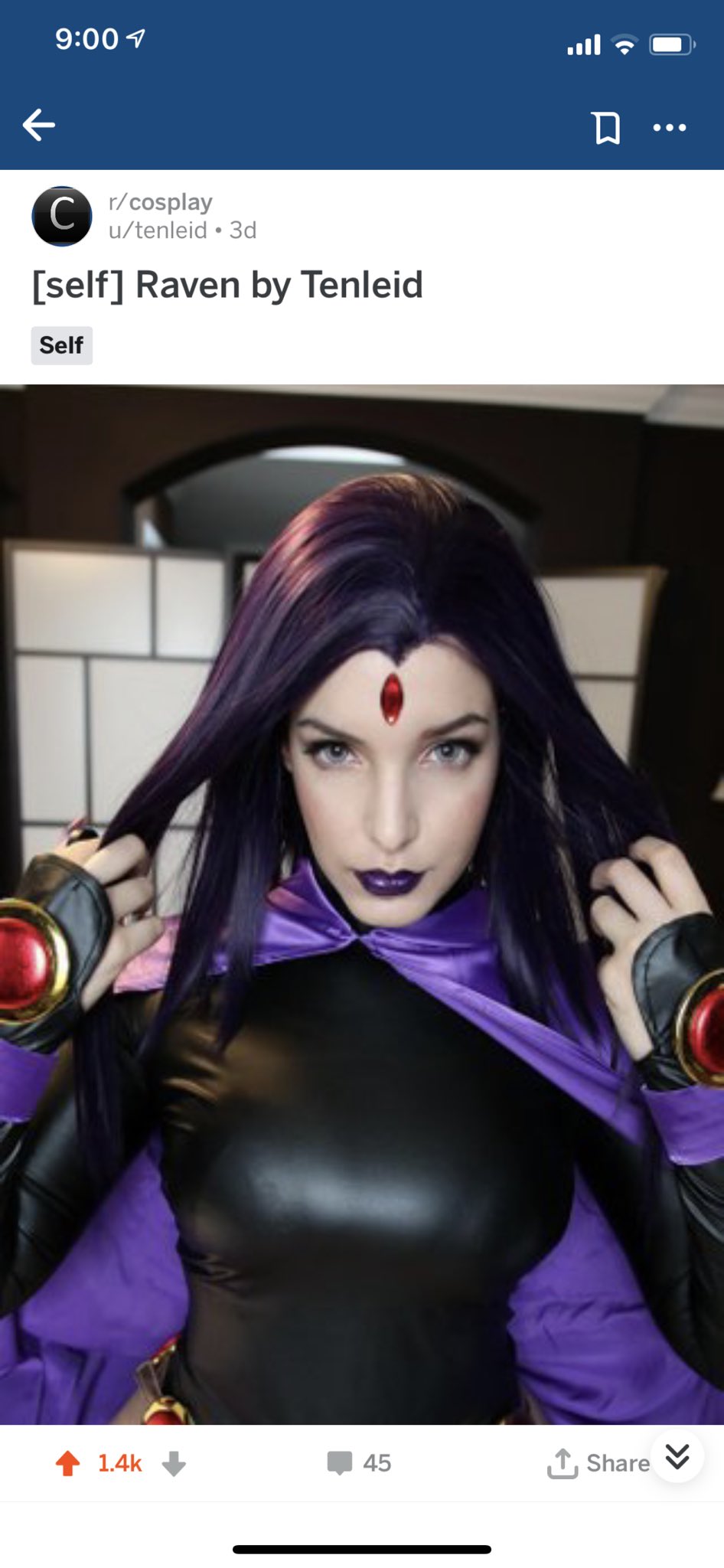 💕 TENLEID 💕 on Twitter: "In other news the cosplay subreddit is so bad I got banned because