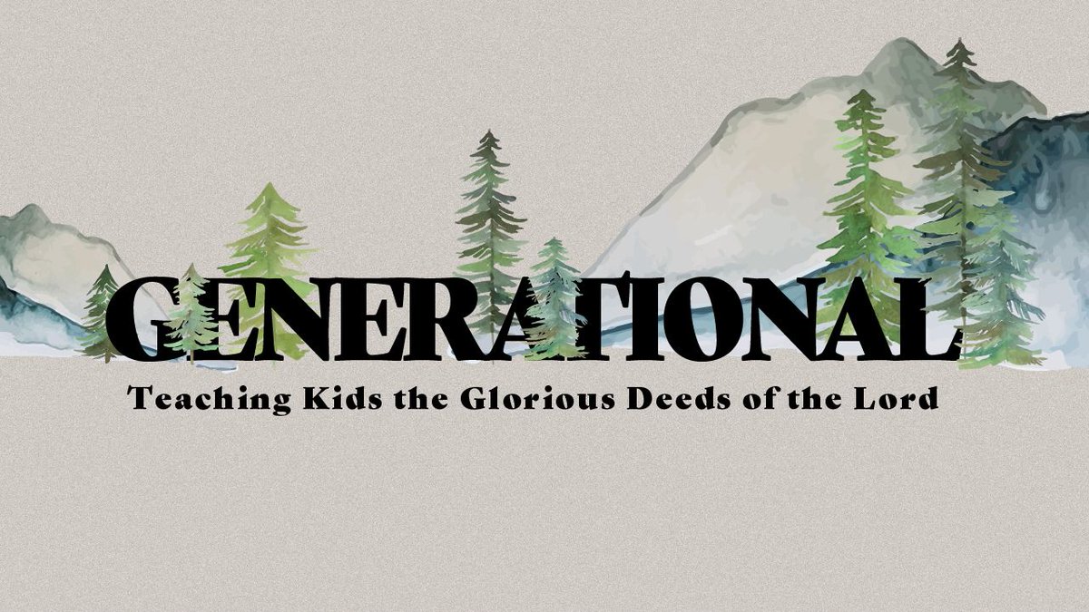 This weekend, we'll be kicking of a new series all about raising kids up to know God. It doesn't matter if you're a parent or not, there will be insights helpful for everyone! See you there!