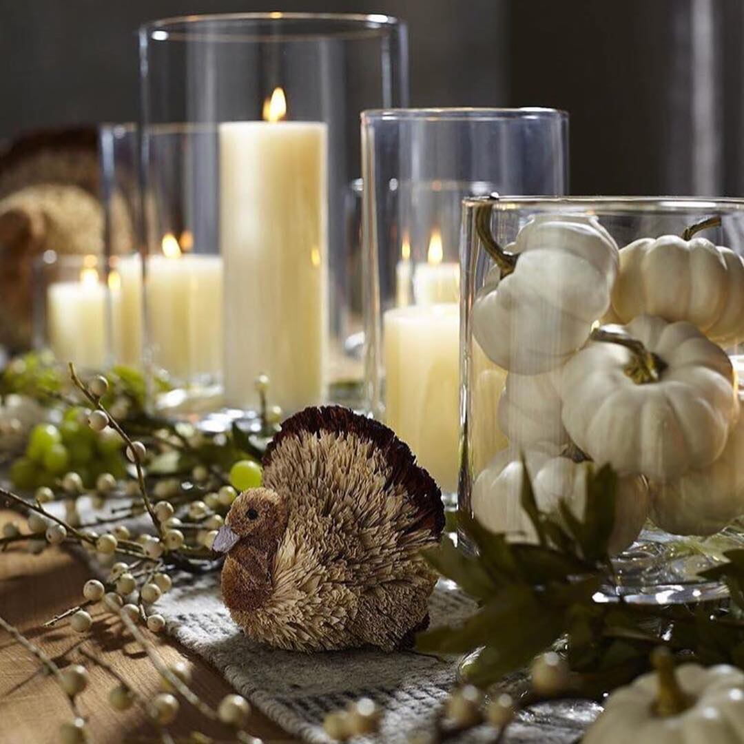 Which are you more excited for: the turkey or the holiday decorations? @crateandbarrel 

#Thanksgiving #ThanksgivingDinner #ThanksgivingIdeas #GobbleGobble #HomeDecor #DesignInspo