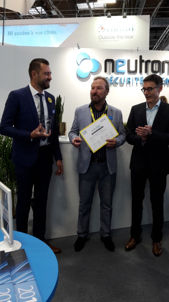 expoprotection's tweet image. Venez à la rencontre des gagnants des Trophées de l'#Innovation dans l'univers risques malveillance &amp;amp; #incendie sur #Expoprotection2018 jusqu'au 8 novembre à Paris Expo - Porte de Versailles
#sécurité #sûreté